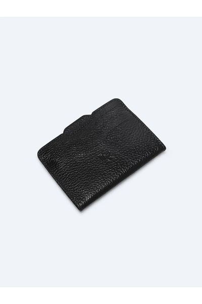 Kip Navy Blue Leather Card Holder - Stylish and Useful
