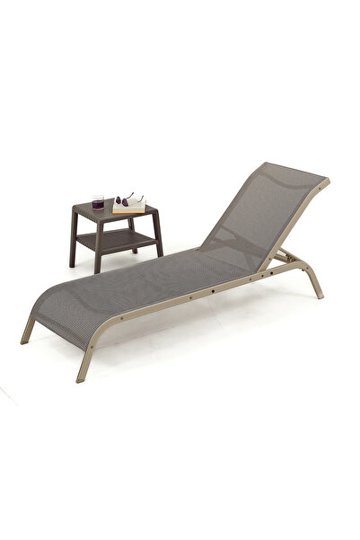 Divona Home NEXT KOLSUZ ŞEZLONG JOKER SEHPA SETİ (NEXT ŞEZLONG +JOKER SEHPA )