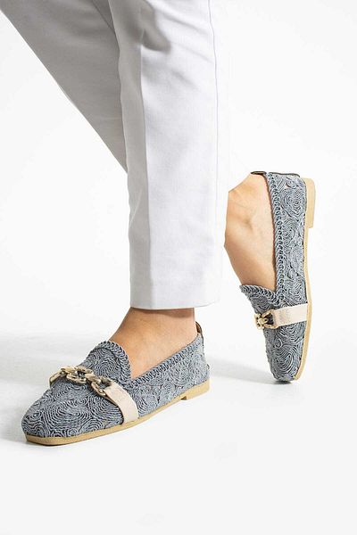 Beyond Ballerina Flats - Gray - Stiletto Heels
