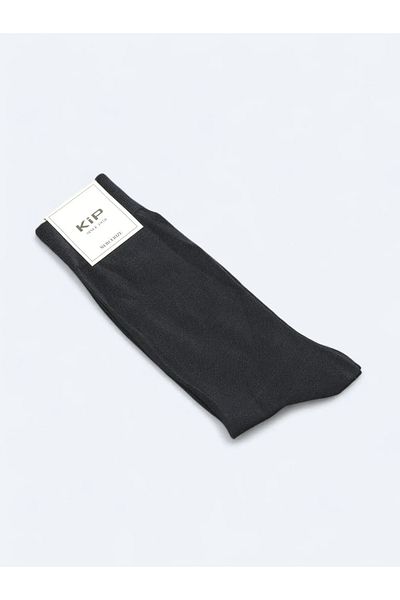 Kip Navy Blue 80% Cotton, 20% Polyamide Socks