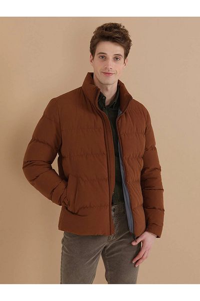 Kip Brick Color Woven Coat
