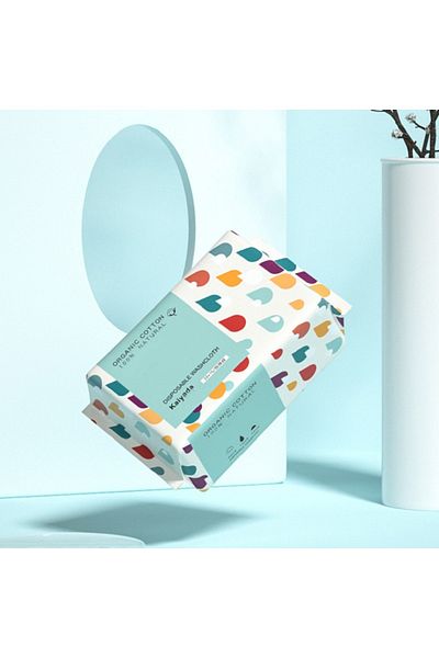Choice 100pcs Disposable Thick 100% Cotton Face Towel Make Up Soft Removing Wipes Dry Cleanser Towelette...
