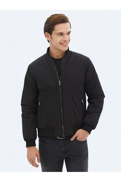 Kip Anthracite Woven Coat