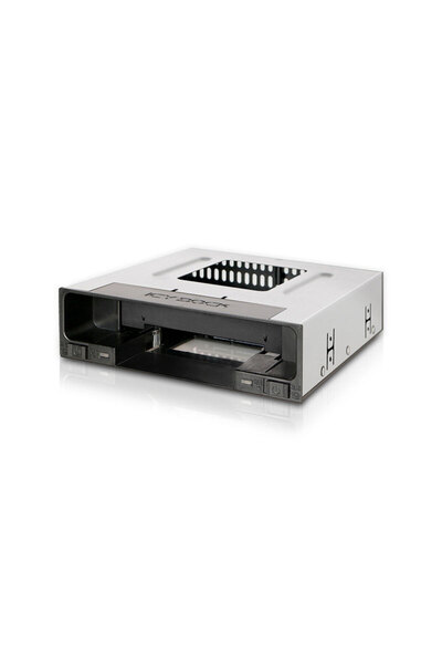 Icy Dock Wechselrahmen 2,5"/3,5"SATA MB795SP-B,SAS/SATA SSD/HDD