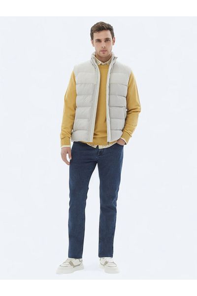 Kip Beige Sports Vest - Woven
