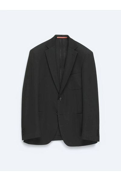 Kip Black Straight Modern Fit Suit