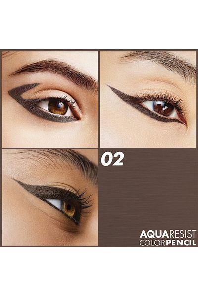 Make Up For Ever Aqua Resist Color Pencil - 1 Graphite for Women - 0.5g