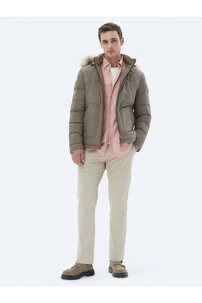 Kip Mink Woven Coat