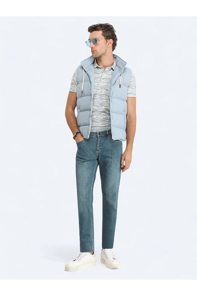 Kip Woven Blue Sports Vest
