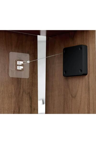 Other قفل باب أوتوماتيكي - لاصق بدون حفر لإغلاق الباب بسهولة وتلقائي، متعدد ا...