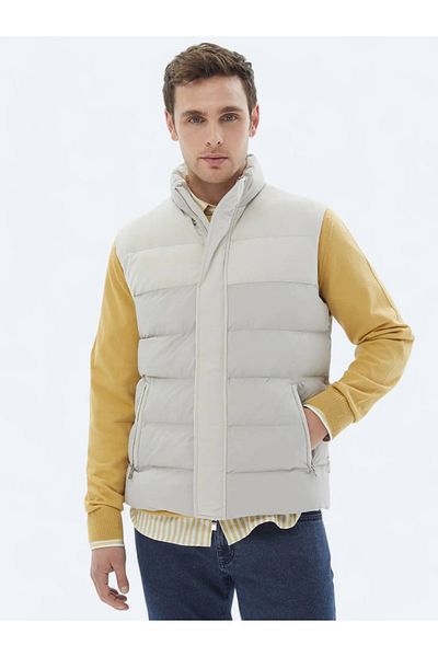 Kip Beige Sports Vest - Woven