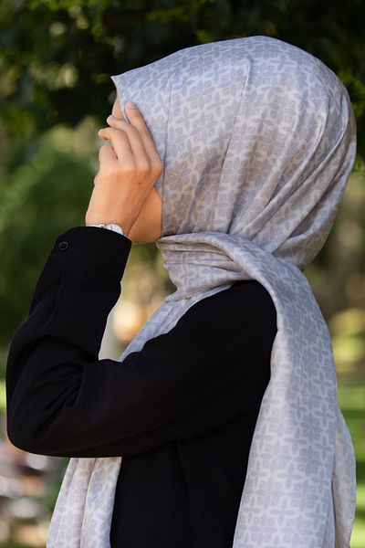 Vissona شال حرير طازج 100%