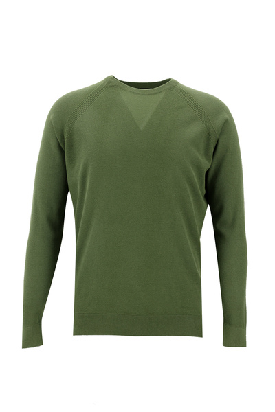 Kiğılı Crew Neck Regular Fit Cotton Knitwear Sweater