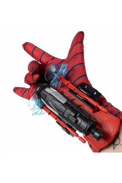 varioshop Spiderman Glove for Kids VarioShop®, Launcher and 3 Suction Arrows
