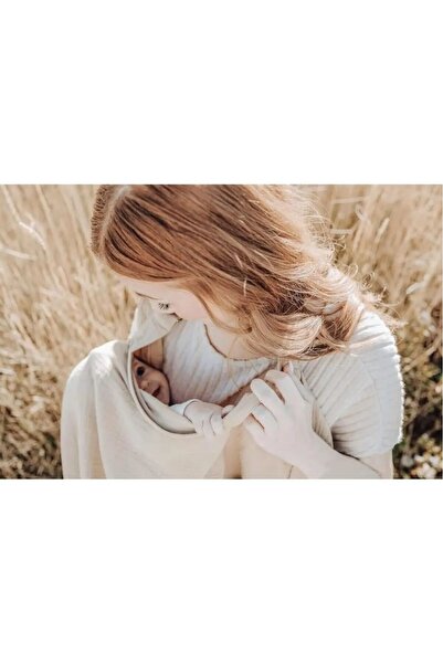 Marigoldhome %100 Pamuklu Organik Müslin Emzirme Önlüğü 60x100 Cm