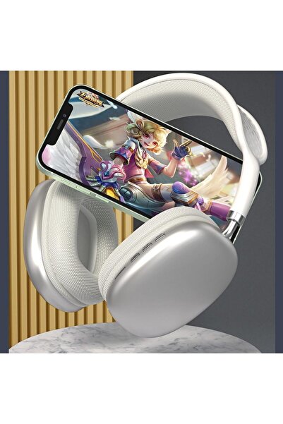 Generic P9 Wireless Headphones With Microphone- Rechargeable Over Ear Bluetooth,sd Slot