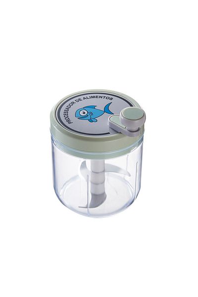 Viyogo Tocator mecanic pentru fructe si legume, 3 cutite, 400 ml