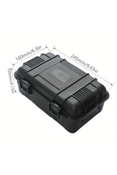 FNICEL 245x160x105mm Case Bag Organizer Storage Box Camera Photography Sights Sealed Shockproof Safety Prot