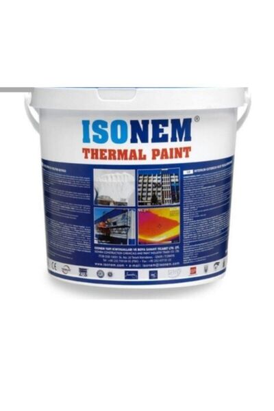 İsonem Boya & Yalıtım Teknolojileri Isonem Thermal Paınt 18 Kg Beyaz
