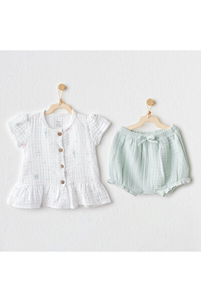 andywawa Andy Wawa Set of 2 Muslin Love Family Mint