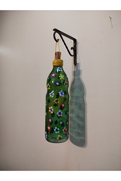 Genel Markalar Cam Şişe Aplik El Boyama Peri Led Aydınlatma