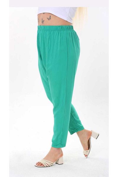 ViolettaXL Women's Plus Size Loose Cut Woven Pants
