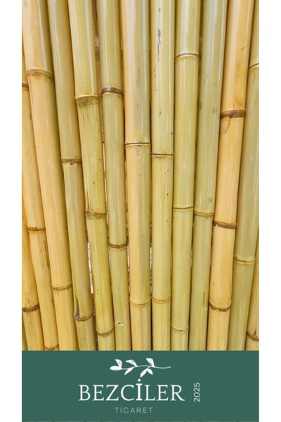 MANAVGOOD Bezciler Fidan Destek Çubukları 190 Cm 20 Adet ( 1-2 Cm Çapında Kargı Bambu)