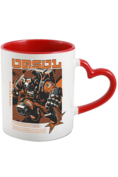 StoryGift Romania Cana Ursul Grizzly Astronaut, Gravitatie, Robot, 330ml, Cer...