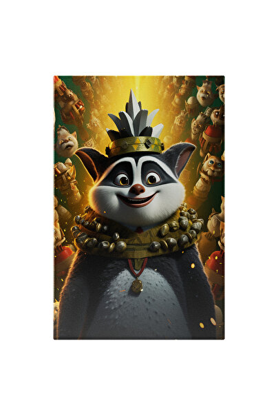 StoryGift Romania Tablou Canvas: Ratonul Cu Coroana In Mijlocul Multimii Rato...