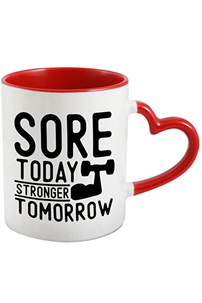 StoryGift Romania Cana Cu Text In Engleza "inflamat/umflat Astazi, Mai Putern...