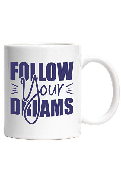 StoryGift Romania Cana Cu Textul "follow Your Dreams" - Urmeaza-ti Visurile O...