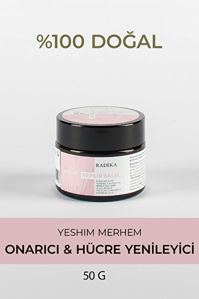Radika Aromaterapi Onarıcı Merhem / Yara Ve Yanıklar Için Yenileyici / Yeshim...