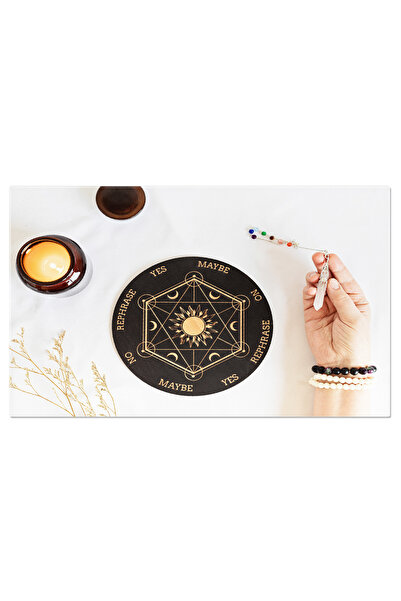 StoryGift Romania Tablou Canvas Cu Simboluri Si Mister - In Lumea Magiei Si E...