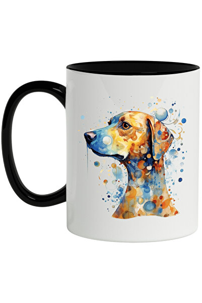 StoryGift Romania Cana Cu Catel, Fantasy, Abstract, Ilustratie, Cercuri, Stro...