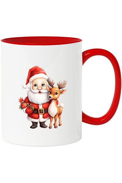 StoryGift Romania Cana Cu Mos Craciun Si Un Ren | Ilustratie | Trage Sania | ...