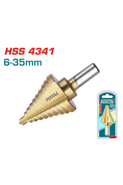 TOTAL 6-35mm pyramid drill bit