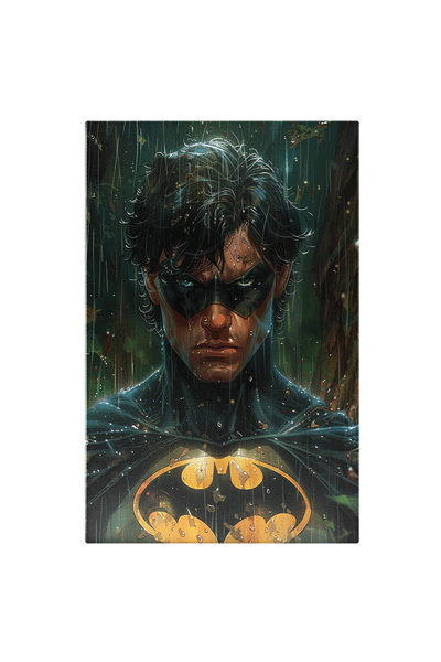 StoryGift Romania Tablou Canvas: Batman Întunecat Caracterul Eroului În Negru...