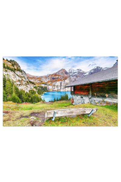 StoryGift Romania Tablou Canvas: Toamna In Peisajul Muntos - Peisaj, Natura, ...