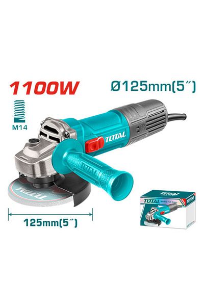TOTAL صاروخ 1100w 5" يد قصيرة مفتاح جانبي