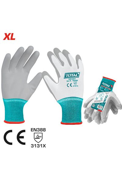 TOTAL XL cotton workers gloves