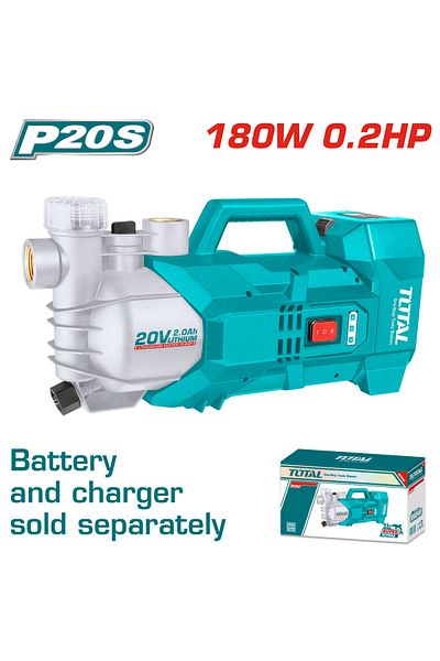 TOTAL 20v battery fluid pump without battery and charger