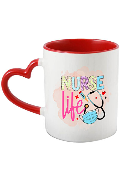 StoryGift Romania Cana Cu Mesajul "nurse Life", Profesie, Ilustratie, Munca, ...