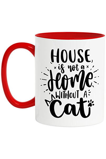 StoryGift Romania Cana Cu Mesajul "casa Nu Este "acasa" Fara O Pisica" - Impo...