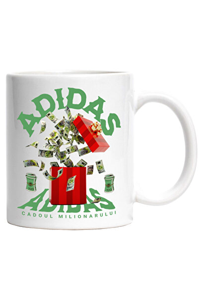 StoryGift Romania Cana __ - Cadoul Milionarului, 330ml, Ceramic Cu Maner Alb,...