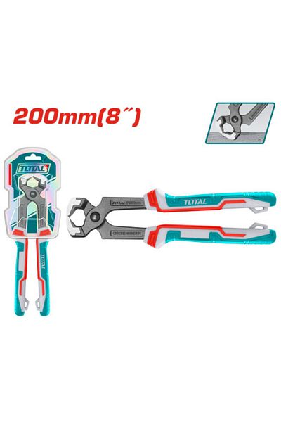 TOTAL 8" Wide Rubber Hand Pliers