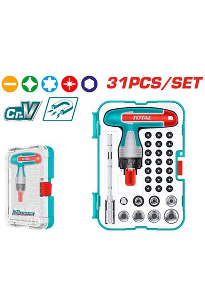 TOTAL 31pcs/set screwdriver set