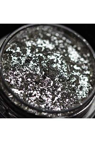 Kajol Beauty Pigment Pk39(MIRROR SILVER) Sparkle/microglitter For Makeup , 1g