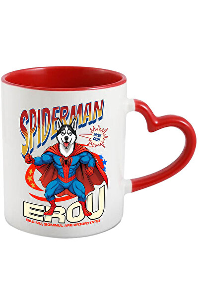 StoryGift Romania Cana Cu Husky Siberian / Siberian Husky Caine In Costum De ...