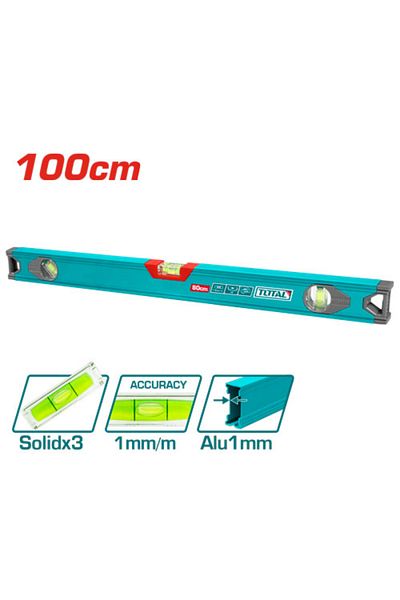 TOTAL 100cm aluminum water level