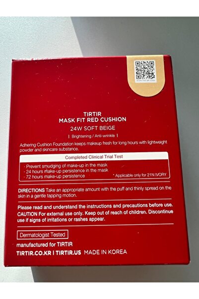 Adem Tırtır Mask Fit Red Cushion Foundation - 24N Latte